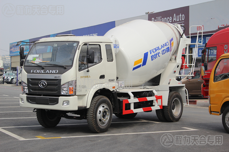 福田3方攪拌車