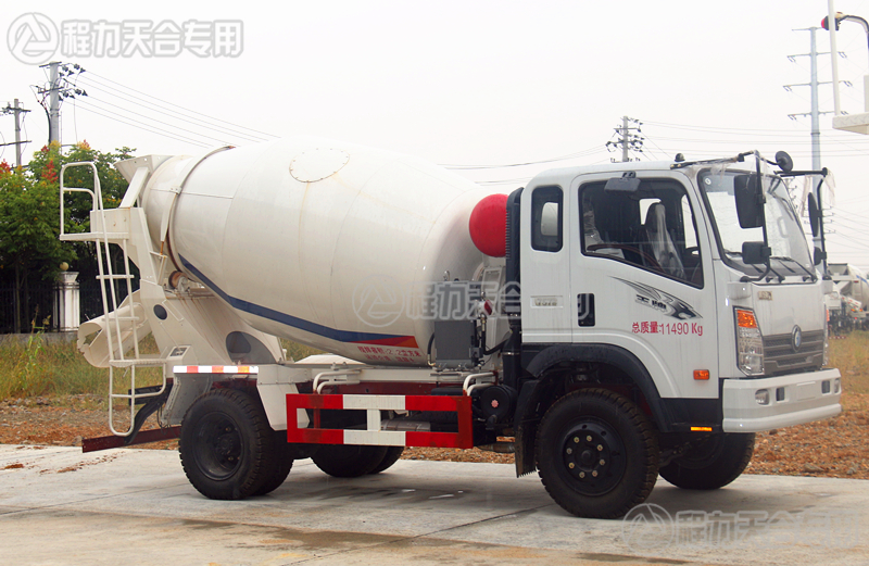重汽王牌攪拌車