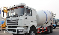 陜汽德龍15方水泥攪拌車