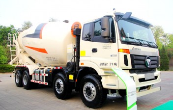  福田歐曼20方攪拌車