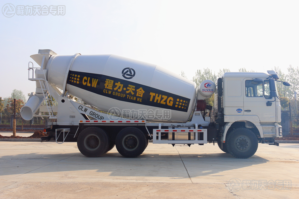 陜汽德龍12方攪拌車