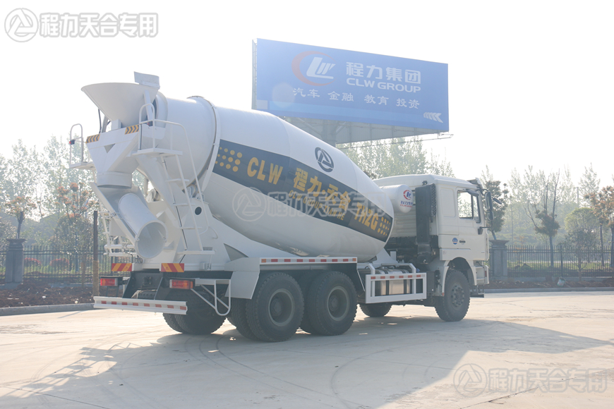 陜汽德龍12方攪拌車