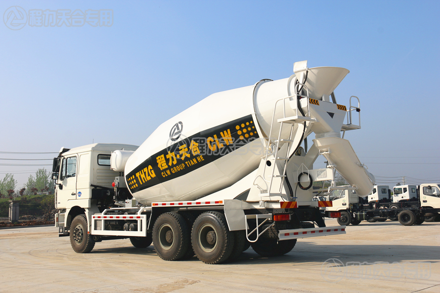 陜汽德龍12方攪拌車