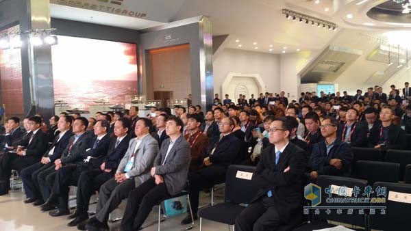 濰柴2016年動力產品升級技術研討會現場