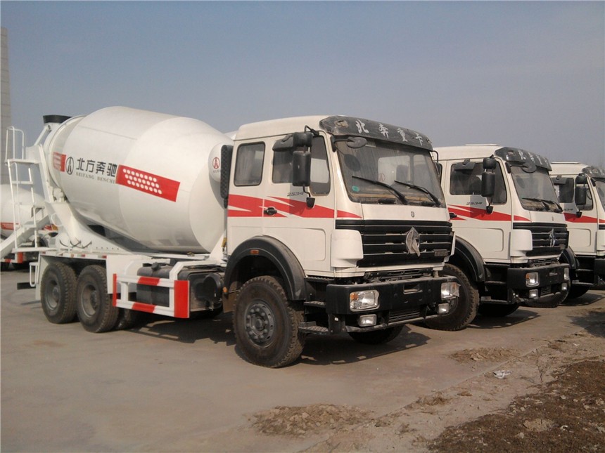 北奔重卡攪拌車展示圖2