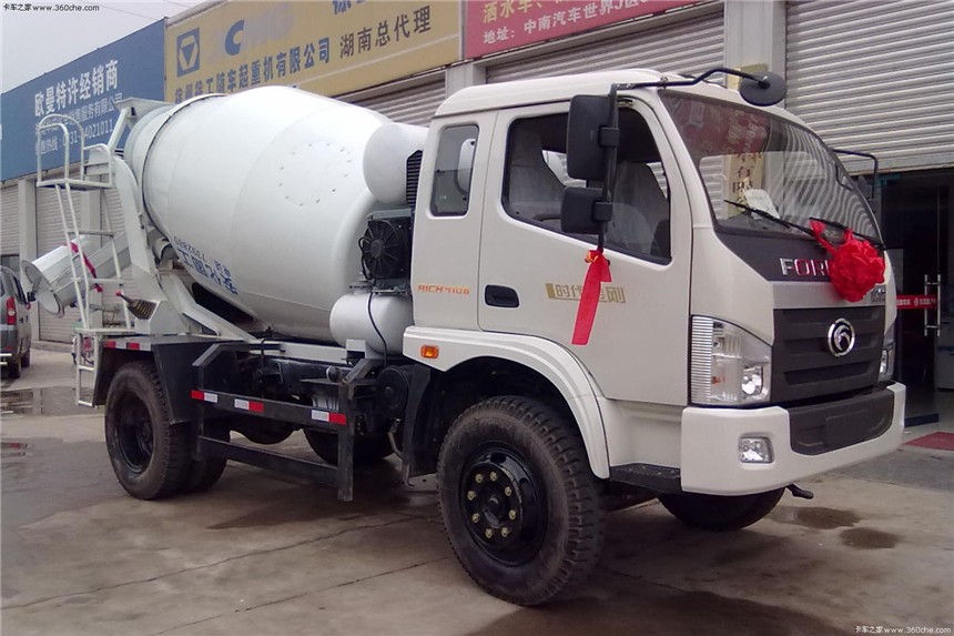 福田單橋攪拌車展示圖8