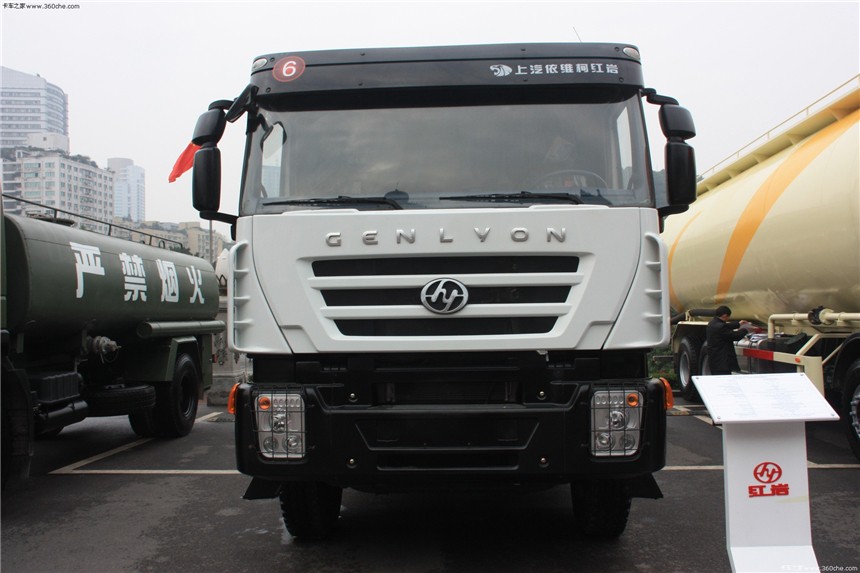 紅巖杰獅攪拌車展示圖3
