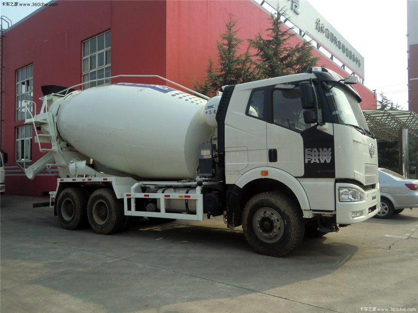 解放攪拌車展示圖2
